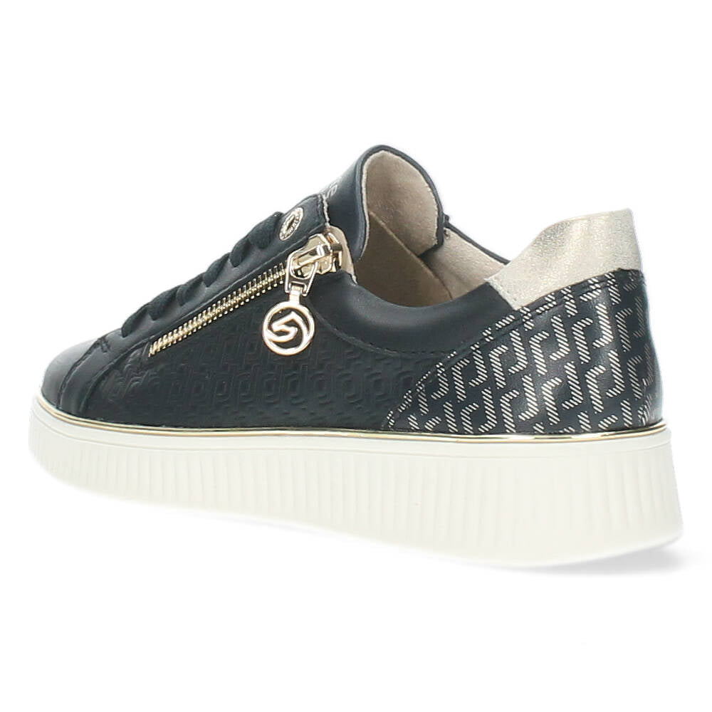 Donkerblauwe sneakers