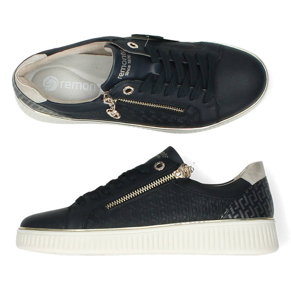 Donkerblauwe sneakers