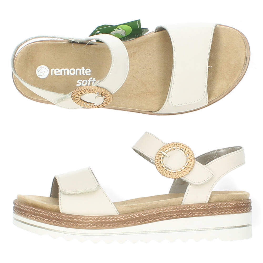 Beige sandalen