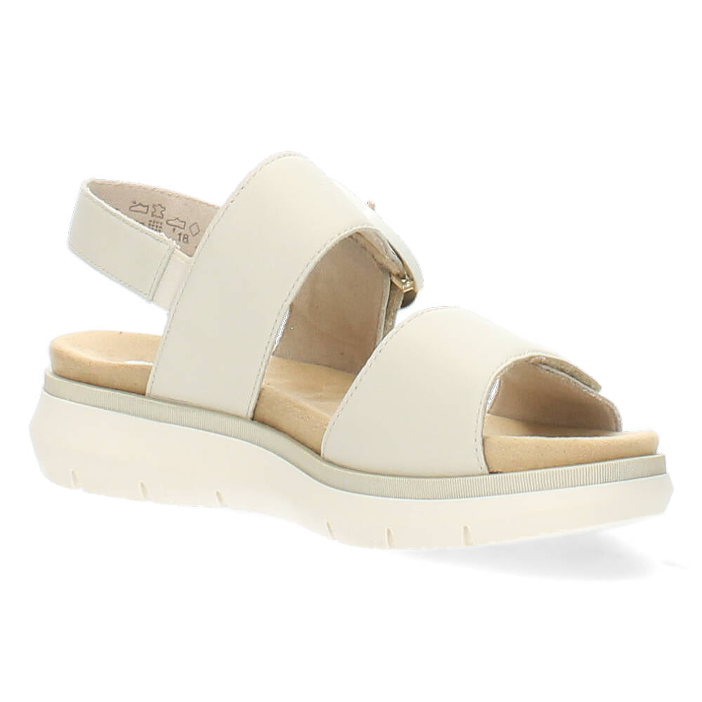 Beige sandalen