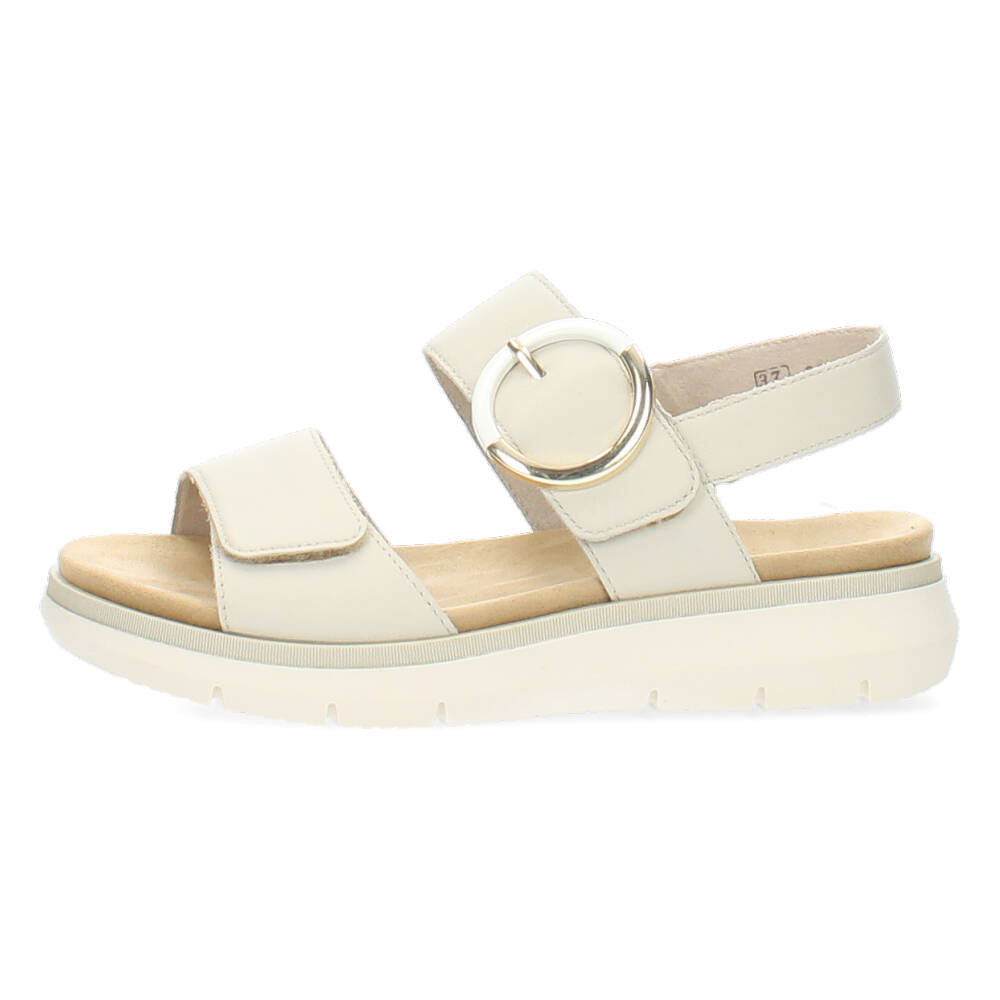 Beige sandalen