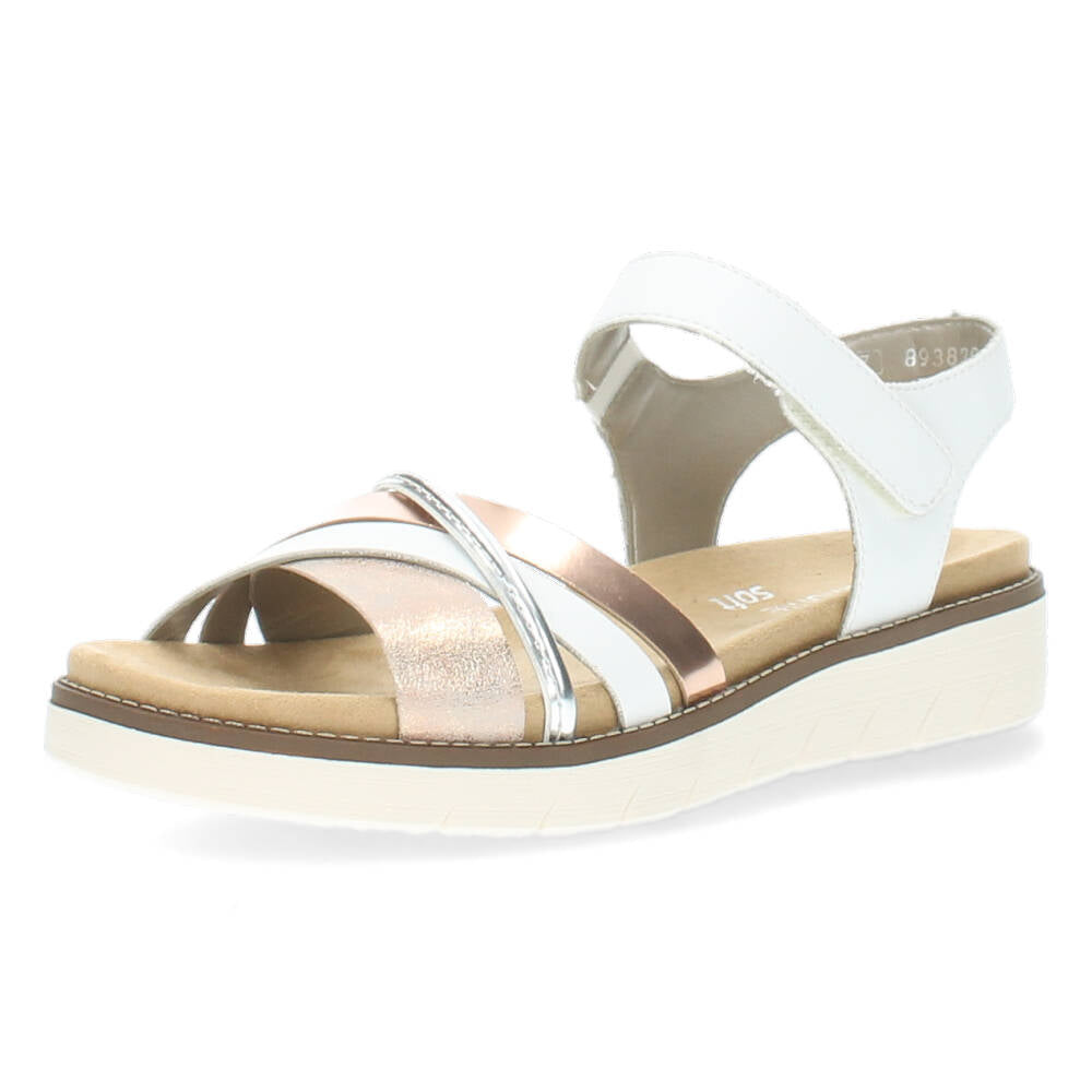 Witte sandalen