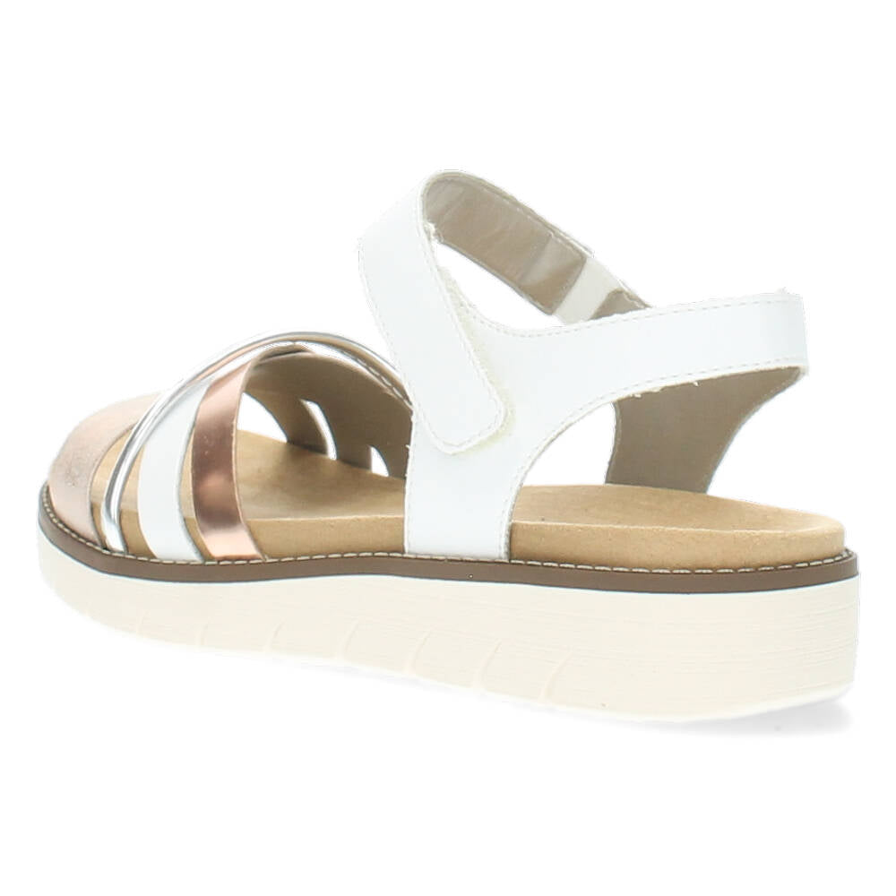 Witte sandalen