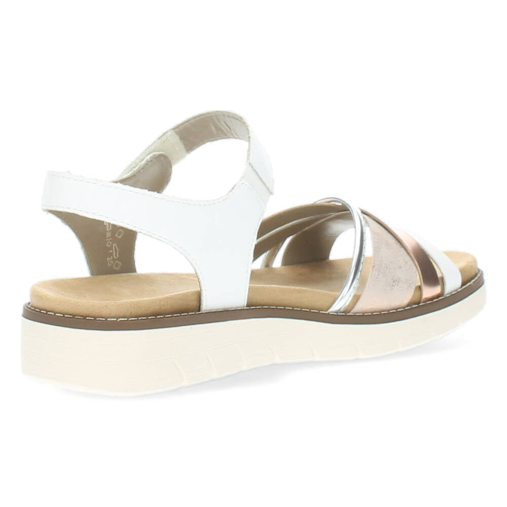 Witte sandalen