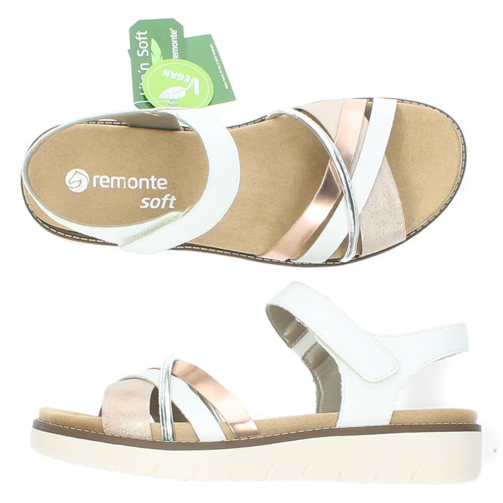 Witte sandalen