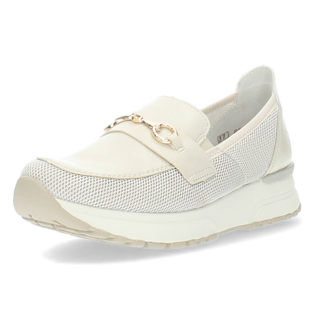 Beige loafers