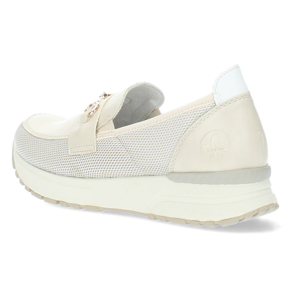 Beige loafers