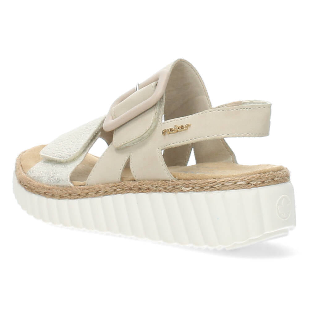 Beige sandalen