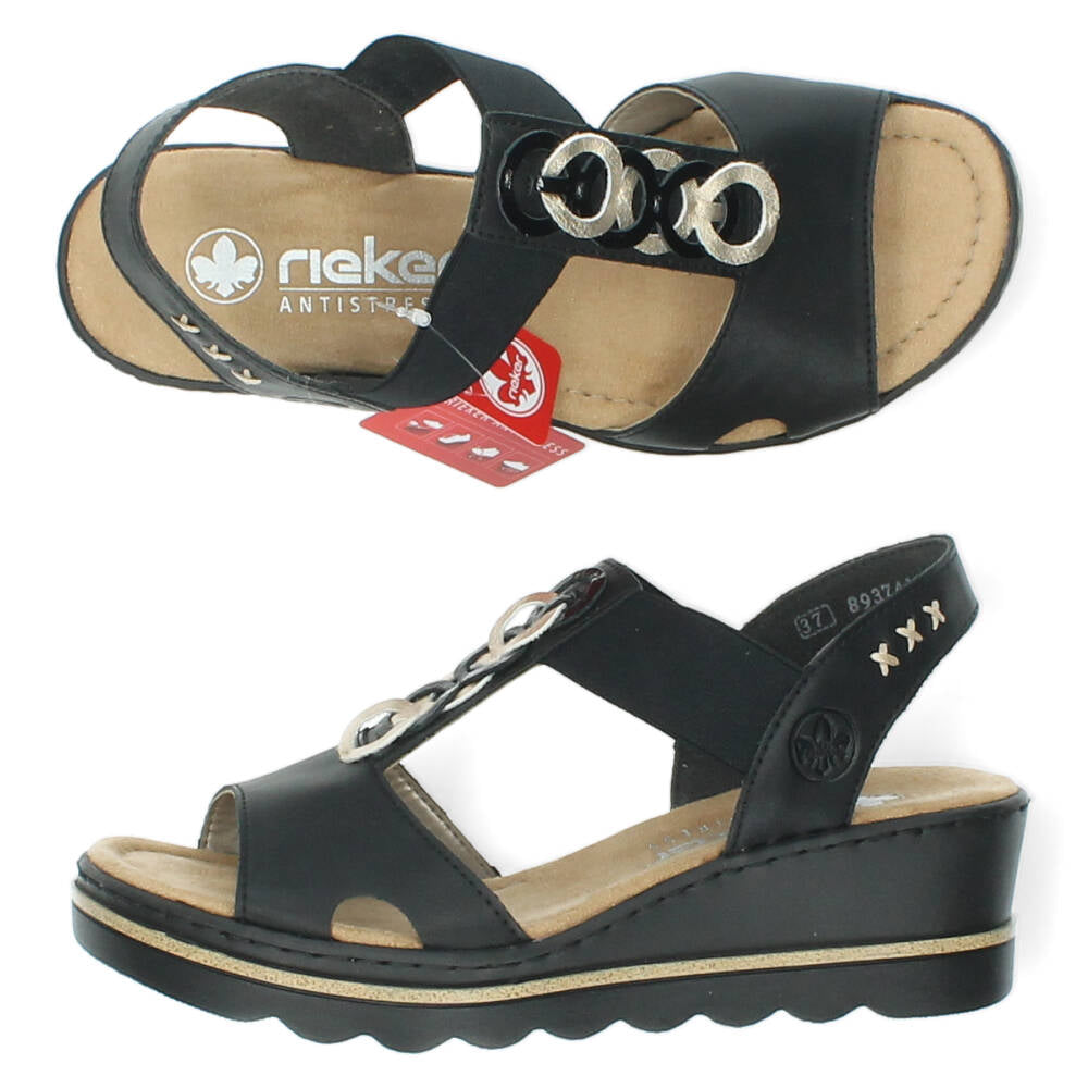 Zwarte sandalen