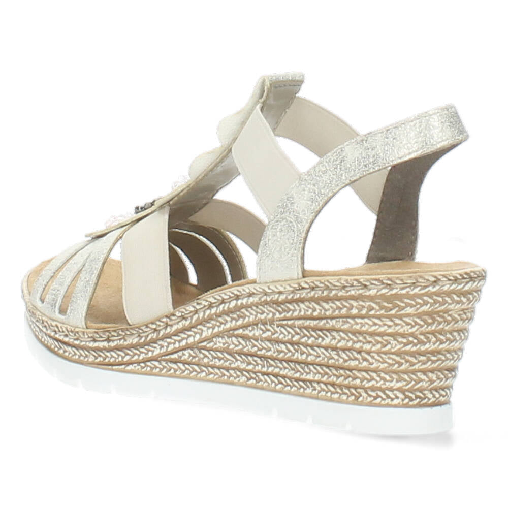 Beige sandalen