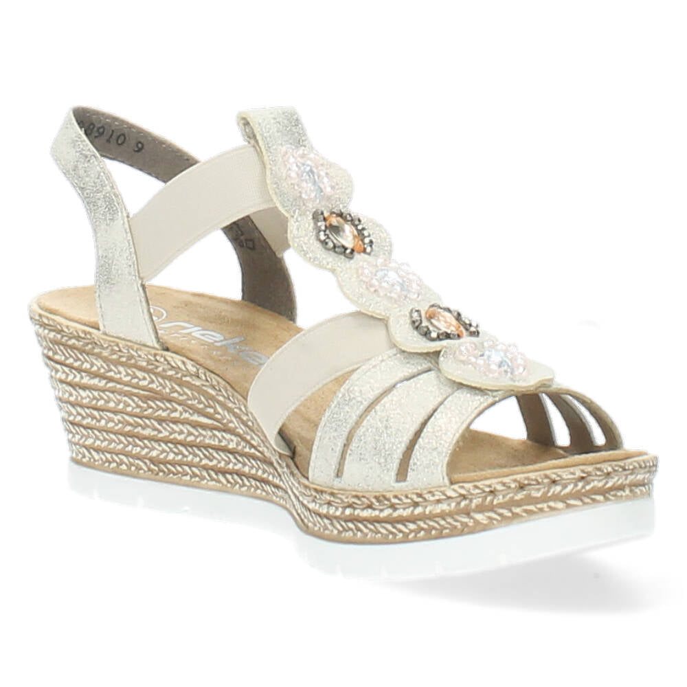 Beige sandalen