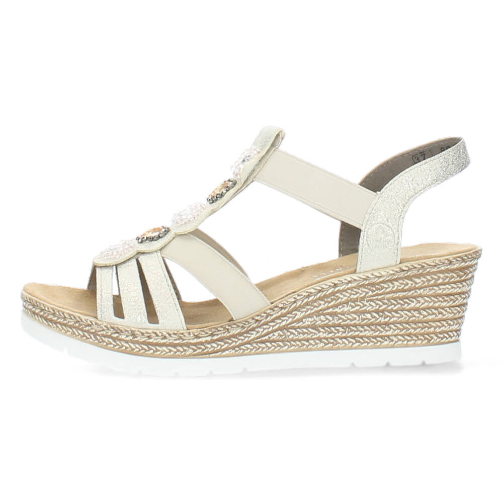 Beige sandalen