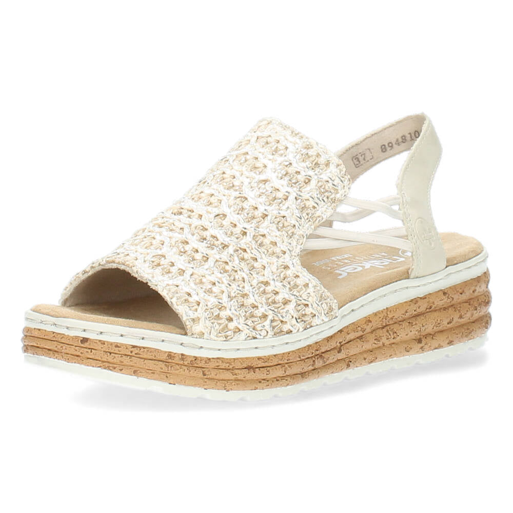 Beige sandalen