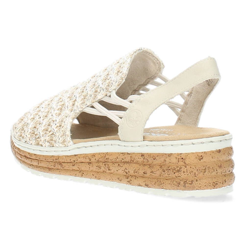 Beige sandalen
