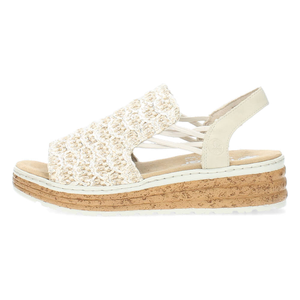 Beige sandalen