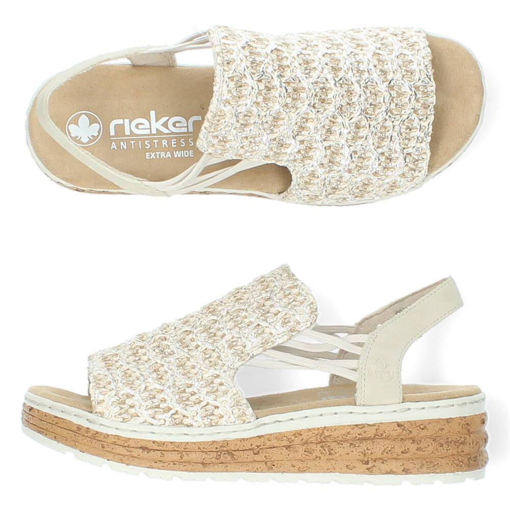 Beige sandalen
