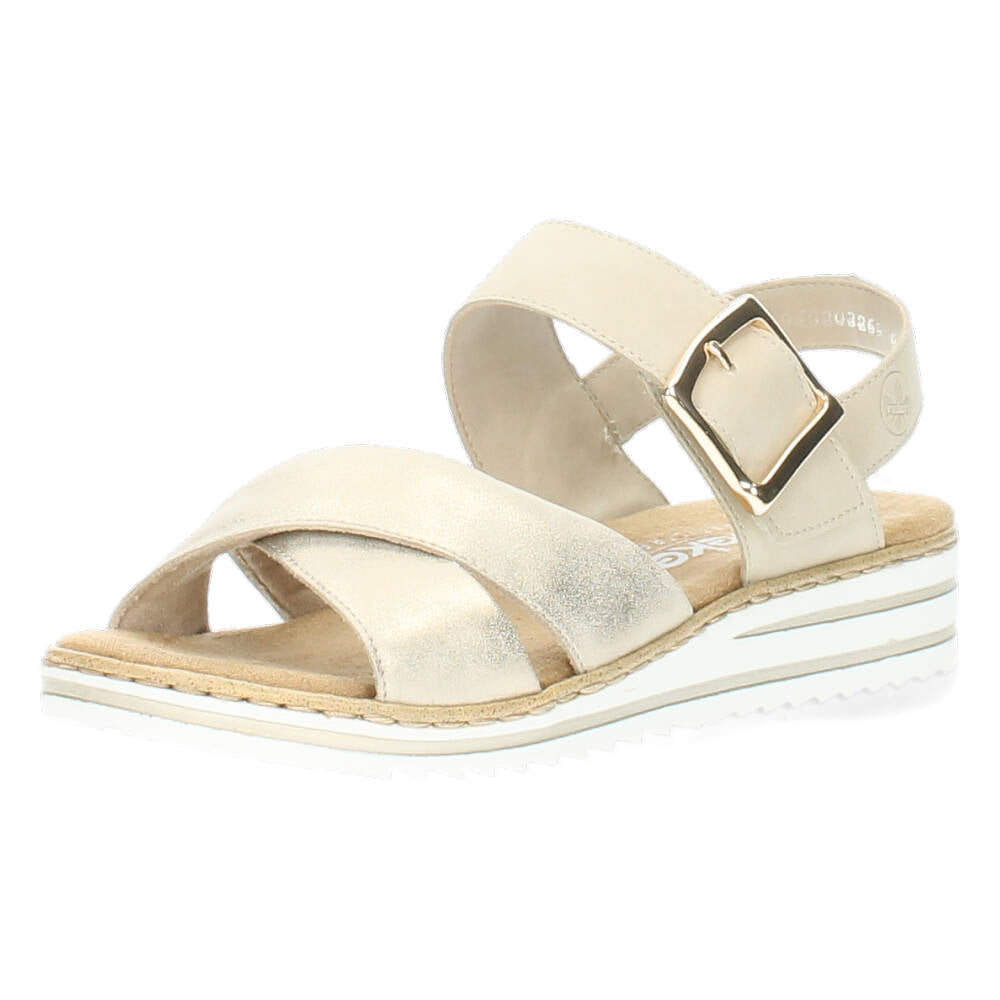Beige sandalen