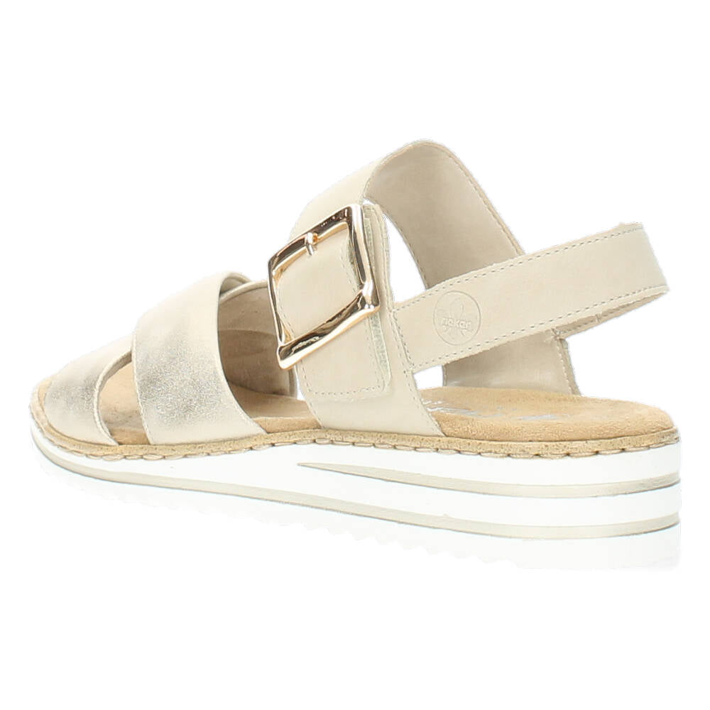 Beige sandalen