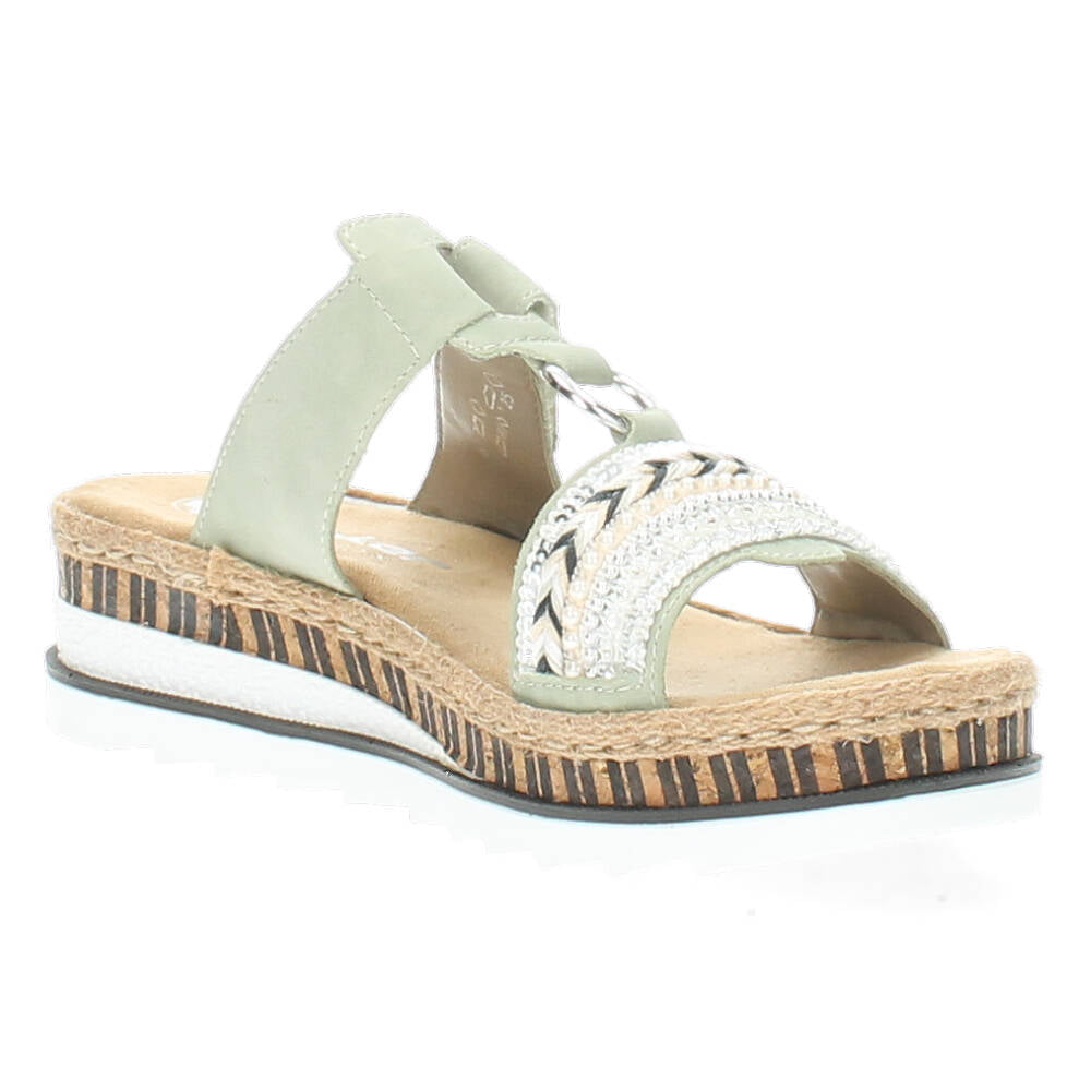 Groene slippers