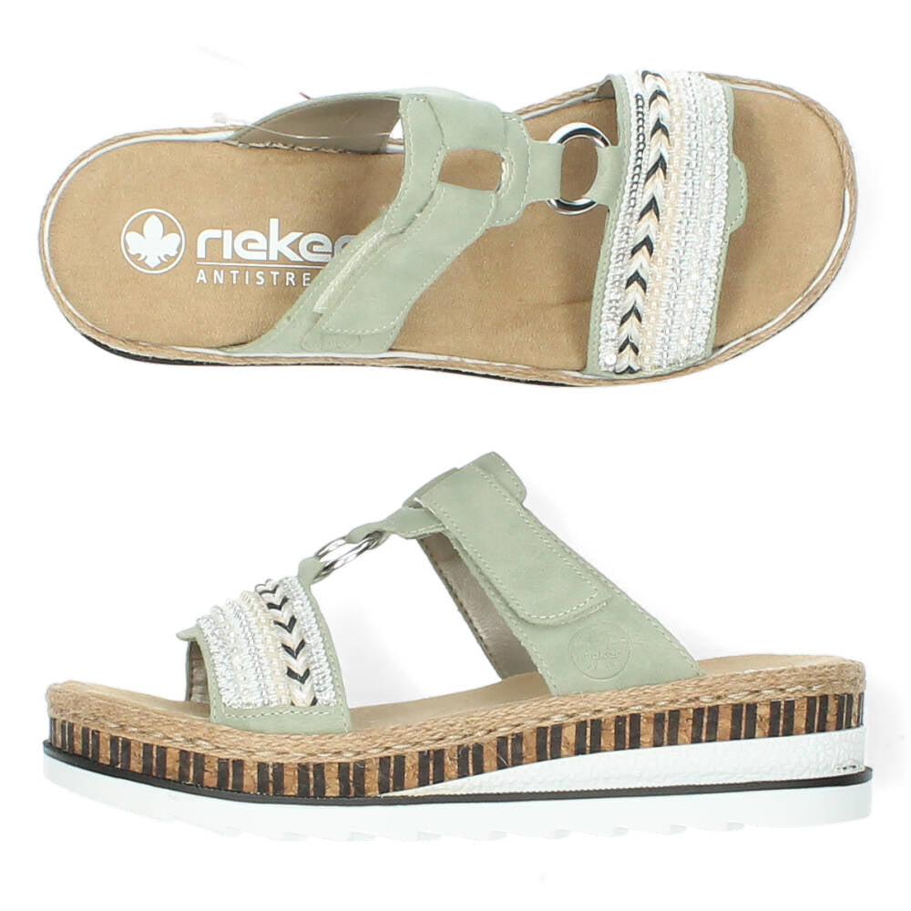 Groene slippers