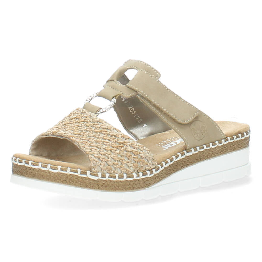 Beige slippers