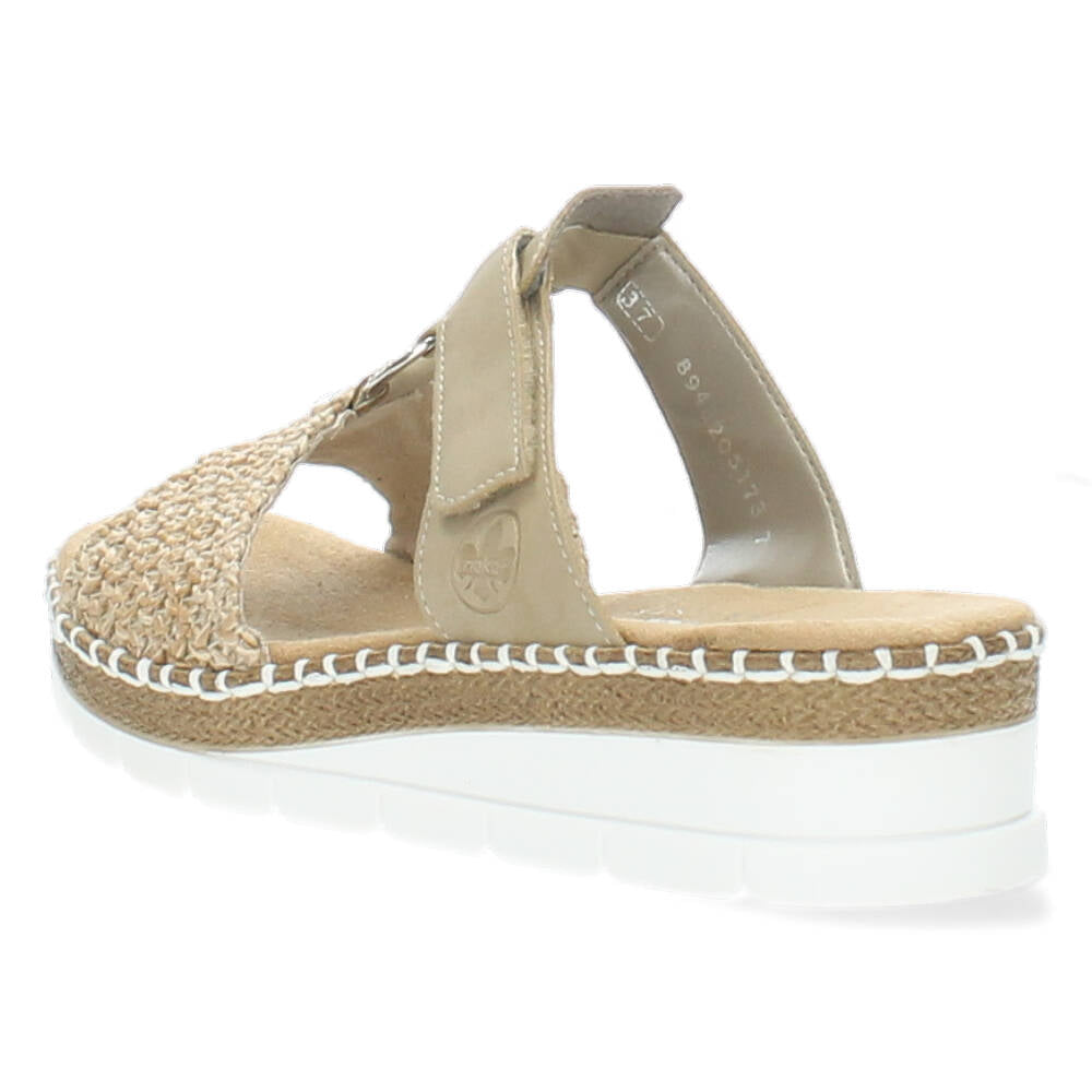 Beige slippers