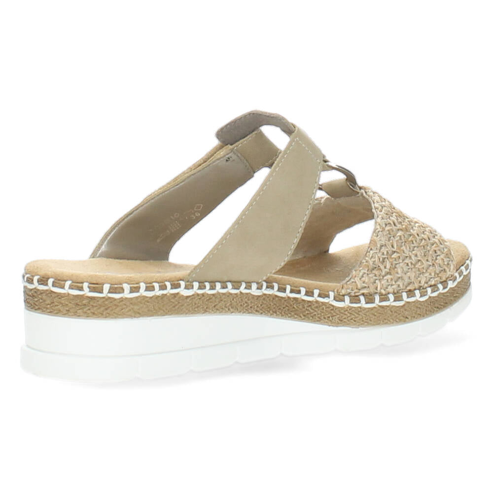 Beige slippers