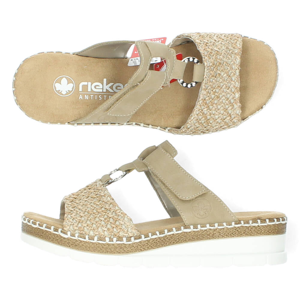 Beige slippers