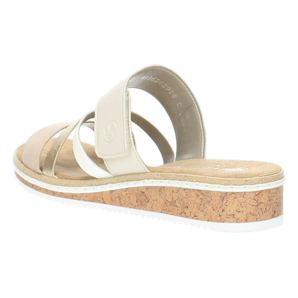 Beige slippers