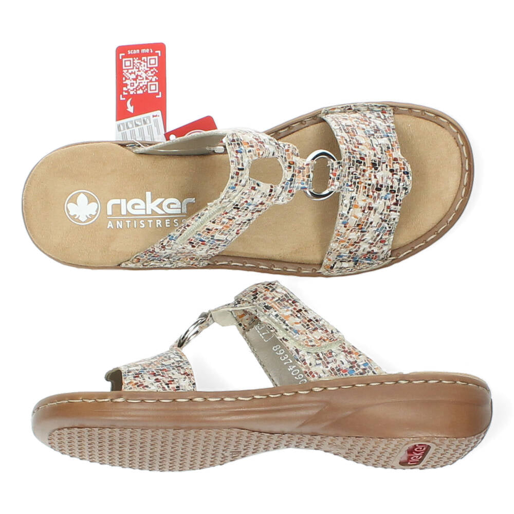 Multicolour slippers