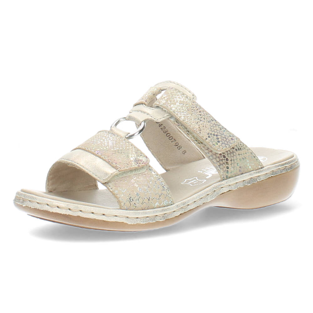 Beige slippers