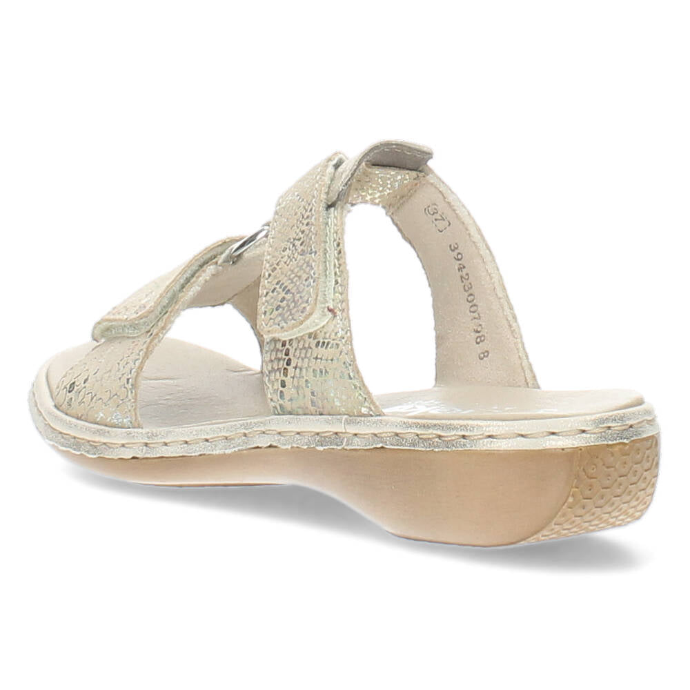 Beige slippers