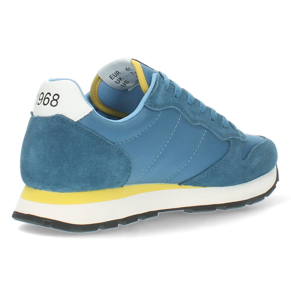 Blauwe sneakers