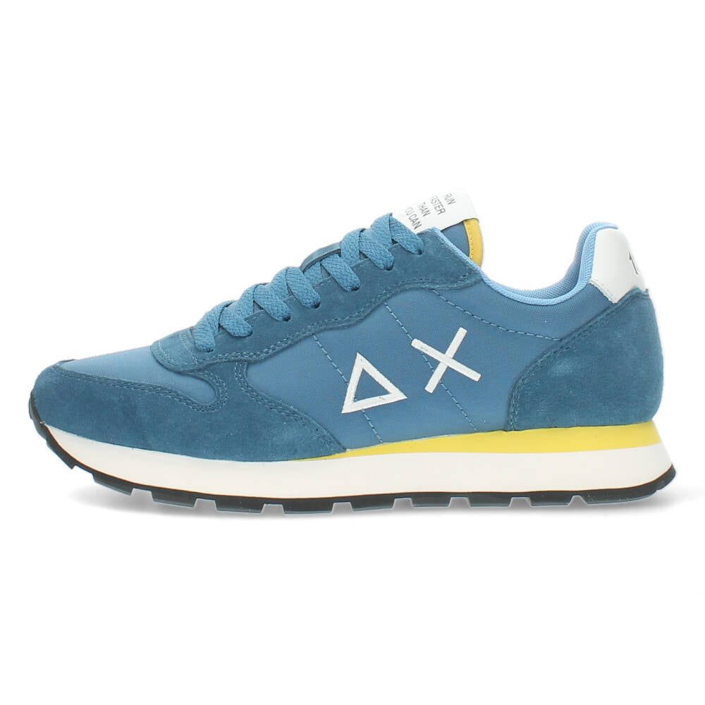 Blauwe sneakers