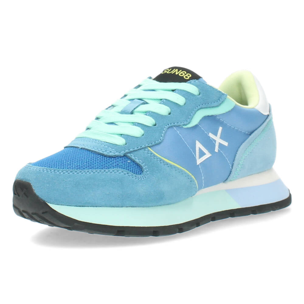 Blauwe sneakers