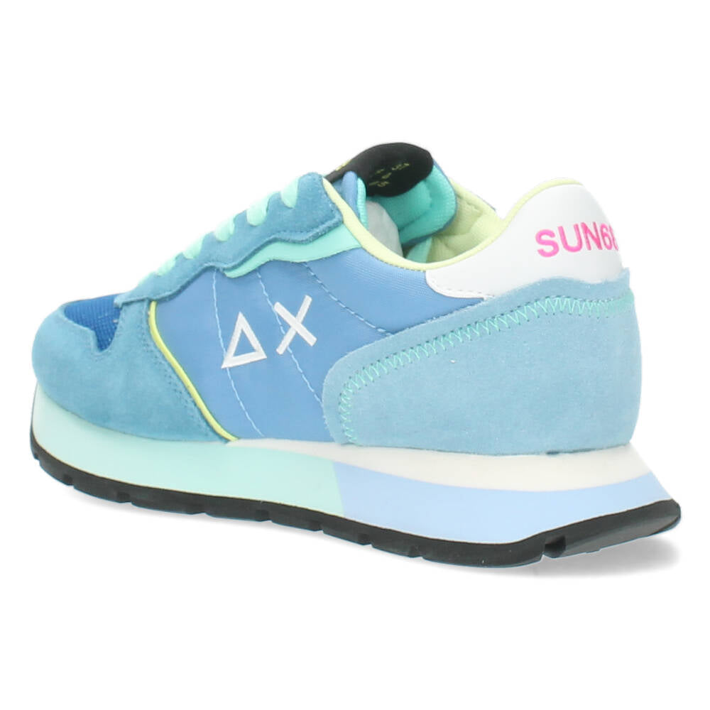 Blauwe sneakers
