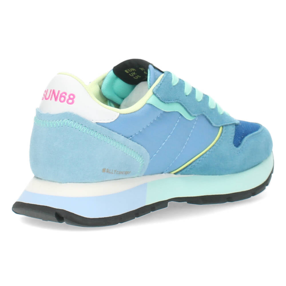 Blauwe sneakers