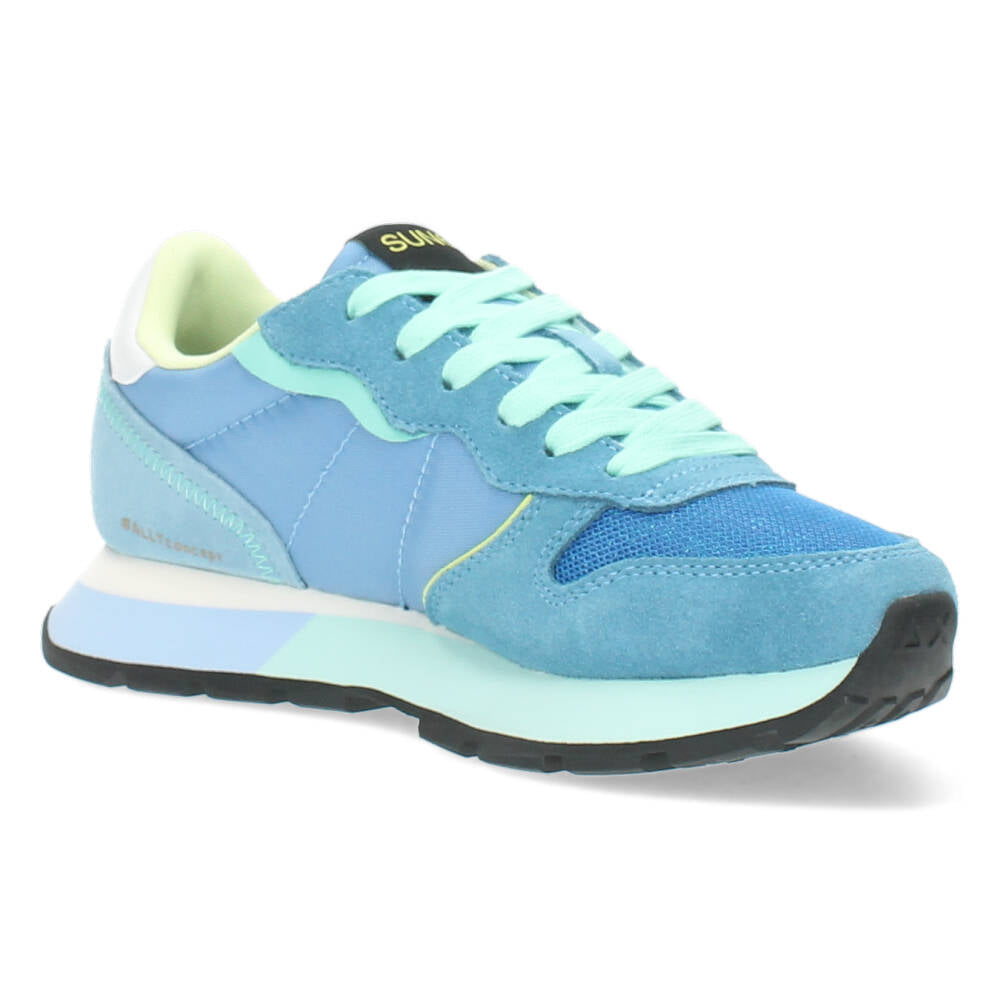Blauwe sneakers