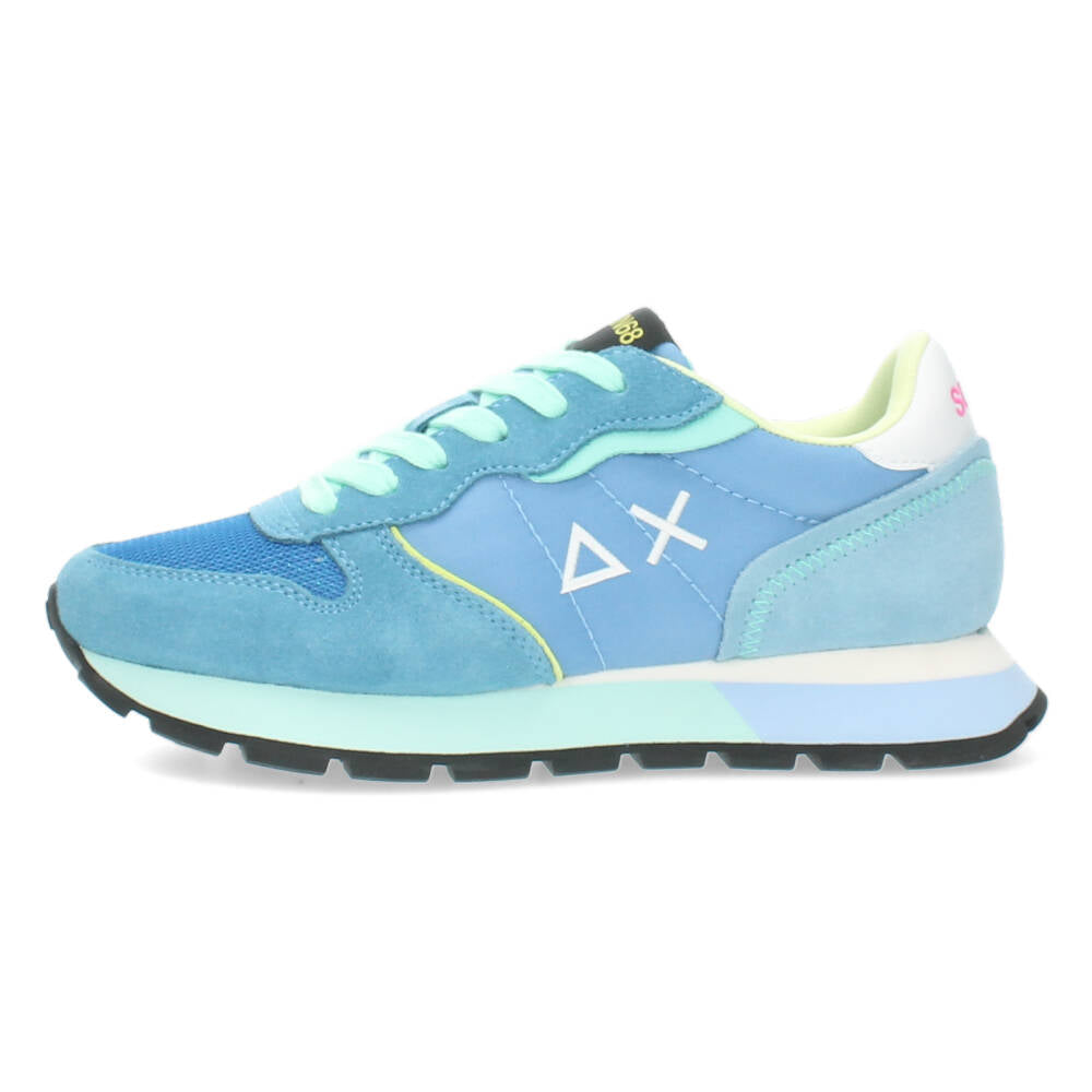 Blauwe sneakers