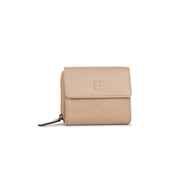 Beige portefeuille