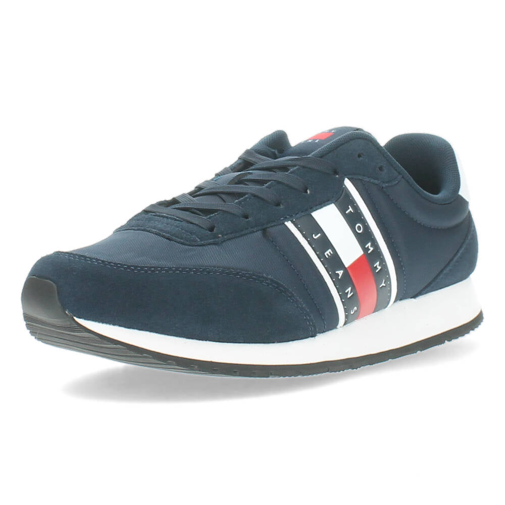 Blauwe sneakers