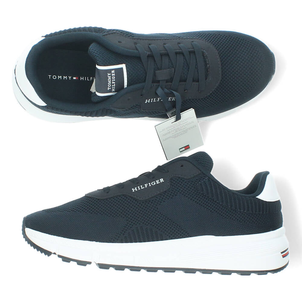 Blauwe sneakers