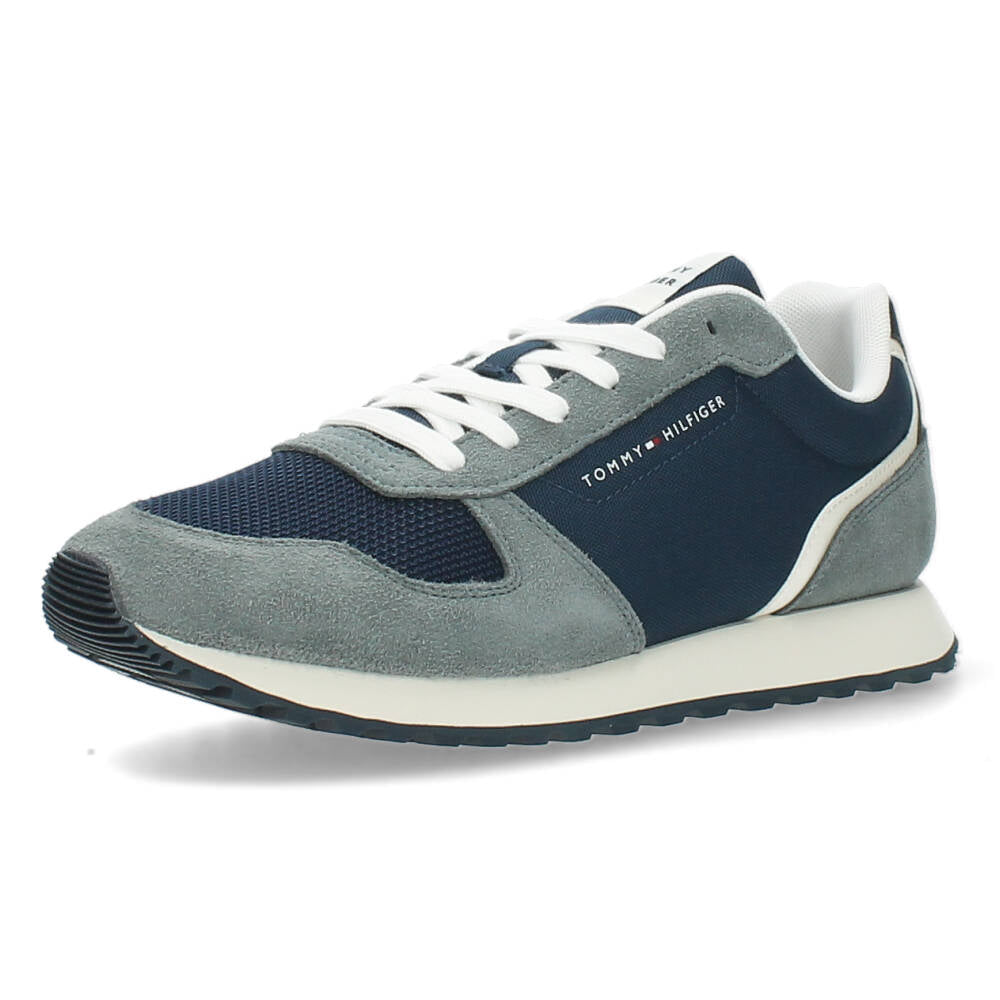 Blauwe sneakers