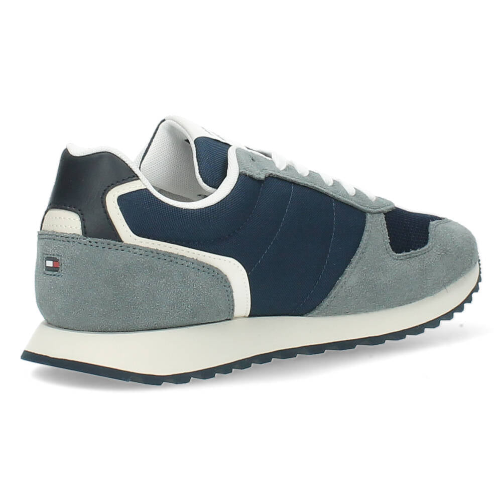 Blauwe sneakers