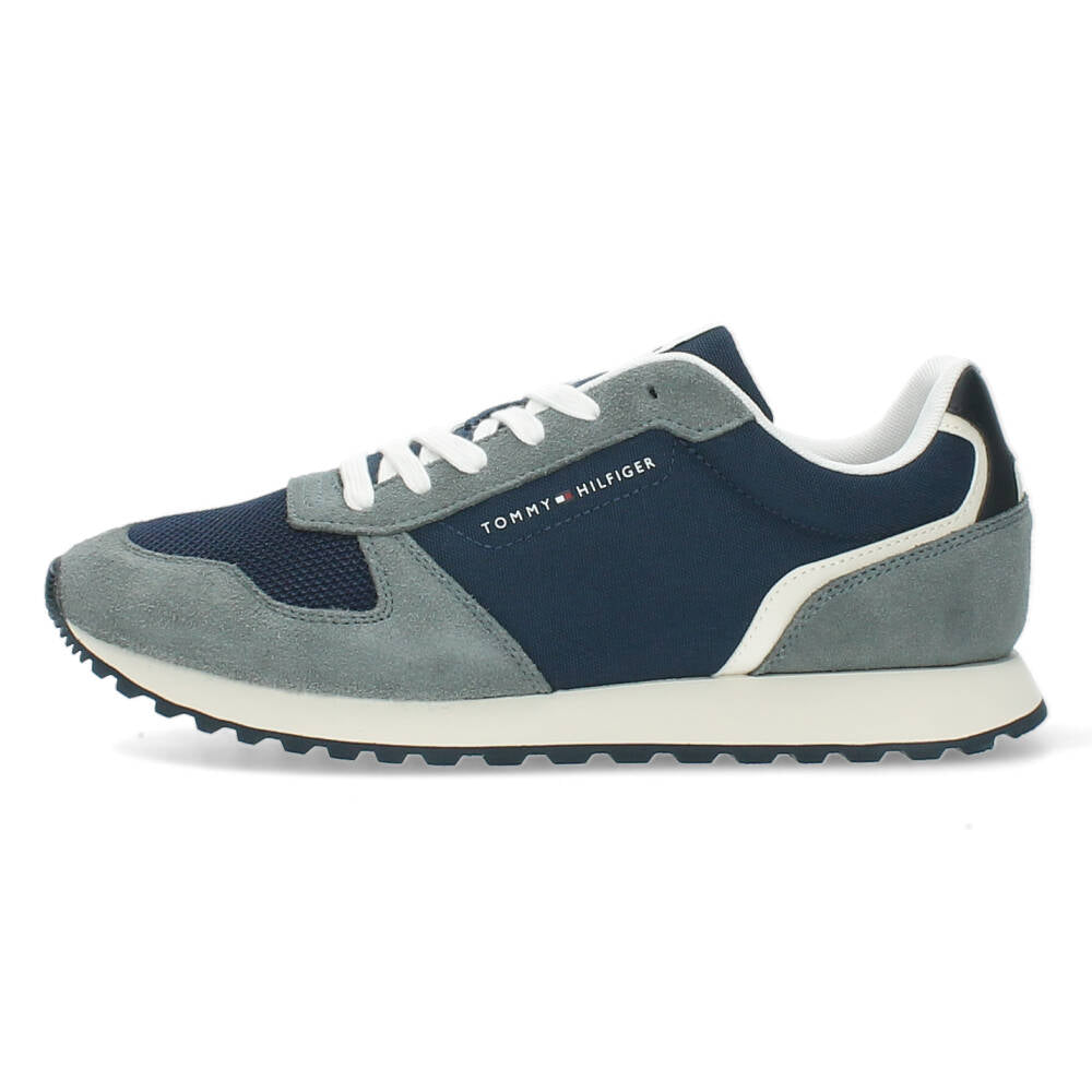 Blauwe sneakers