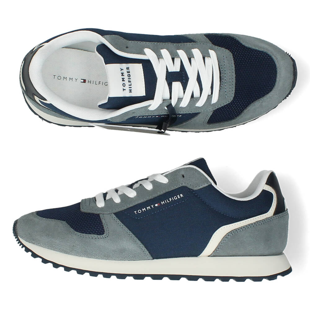 Blauwe sneakers