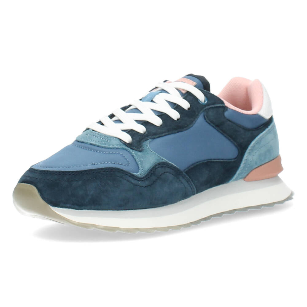 Blauwe sneakers