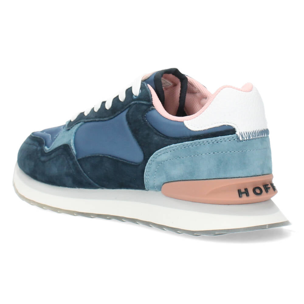 Blauwe sneakers