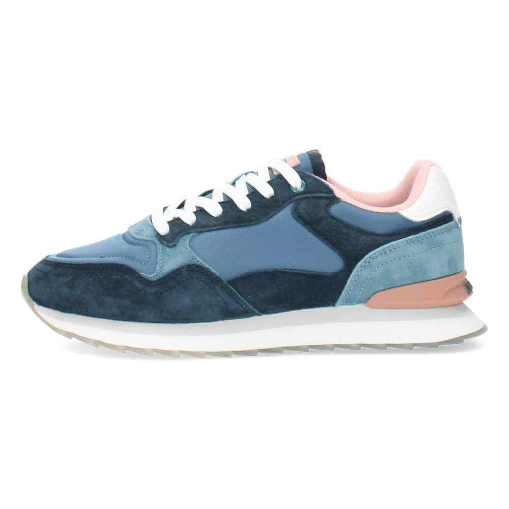 Blauwe sneakers