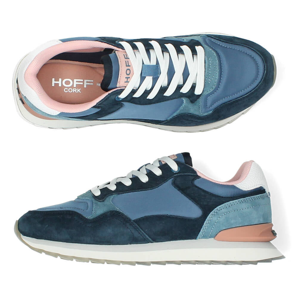 Blauwe sneakers